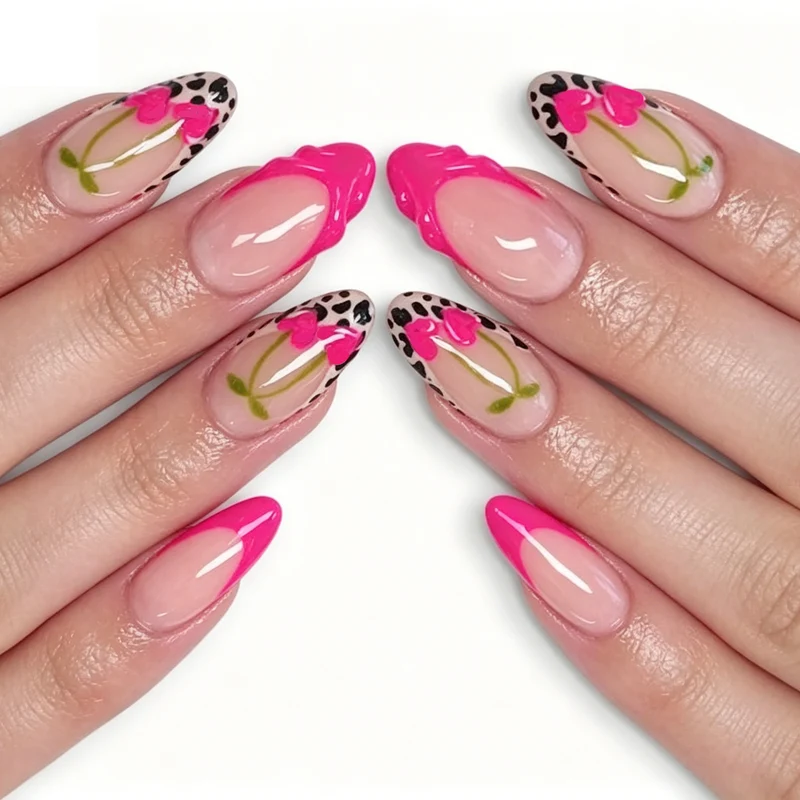 Blumenmuster Nagelkunst Verbesserungen Karnz