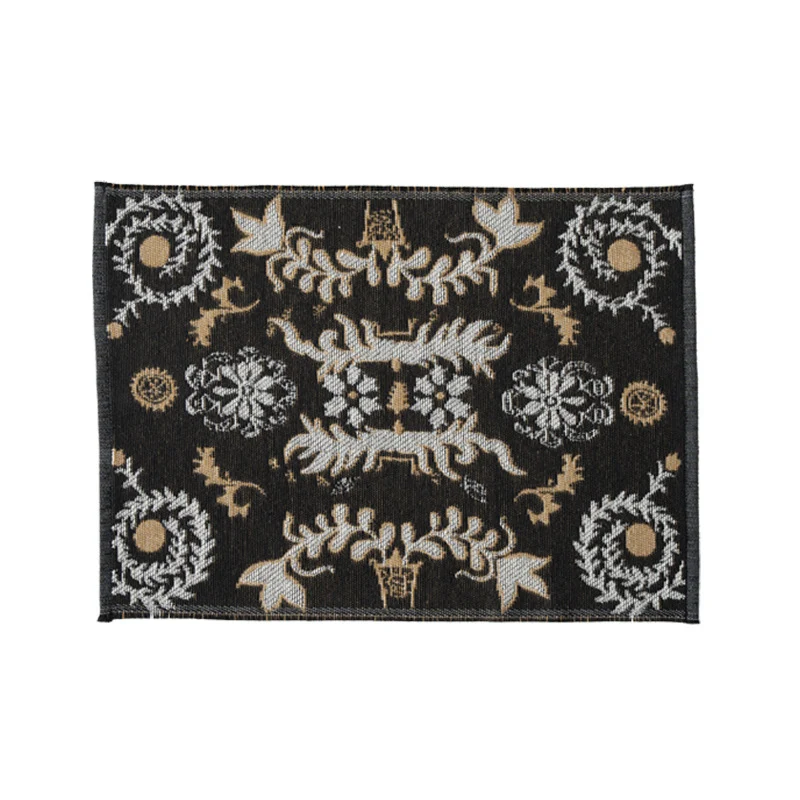 Wendbarer gewebter Teppichläufer mit ornamentaler Jacquard‑Struktur Karnz