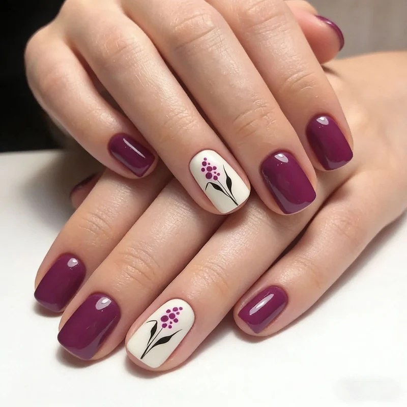 Florale Nagelkunst-Verzierungen Karnz 1789915993