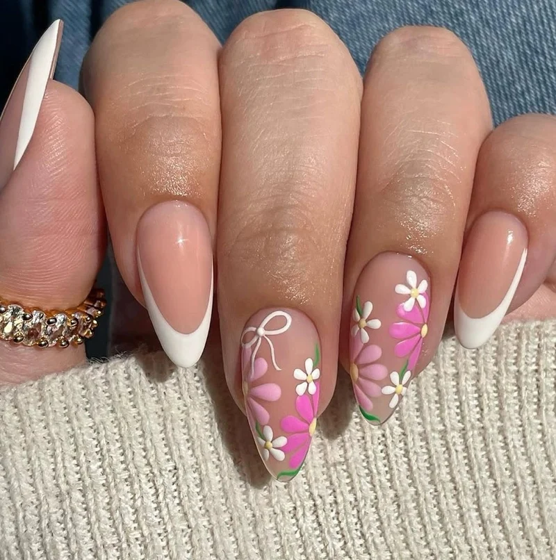 Florales Nagelkunst Design Kit Karnz