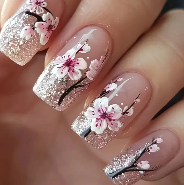 Floral Nail Art Design Karnz 1789915300