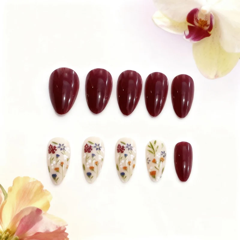 Blumeninspirierten Nagelkunst Verbesserungen Karnz