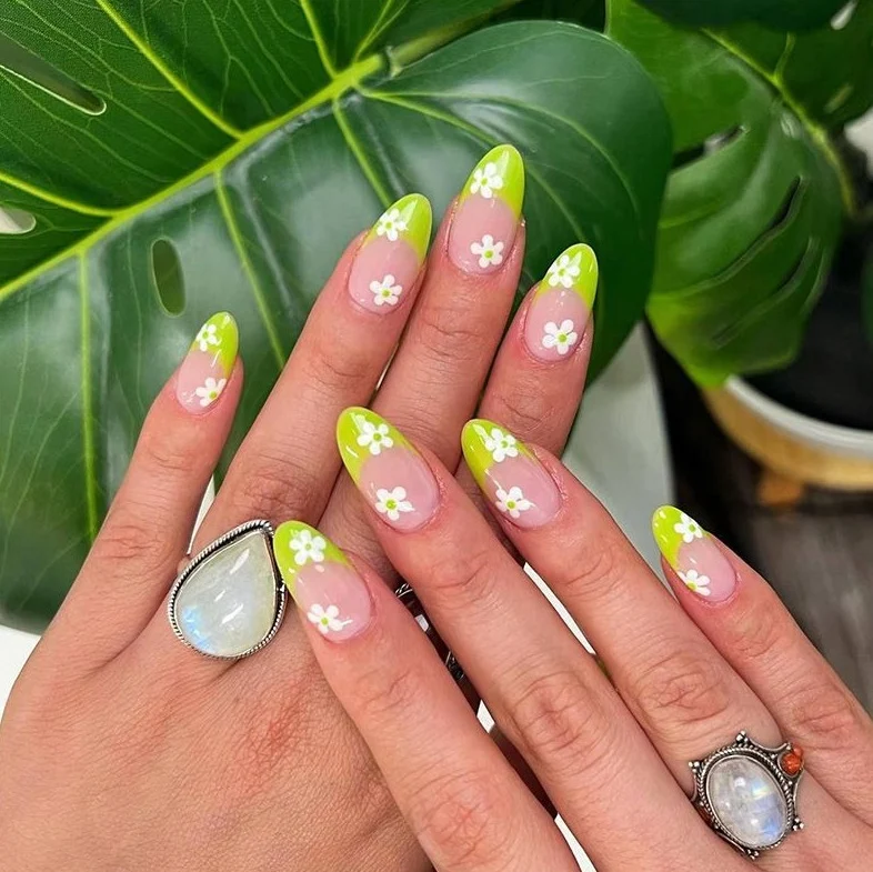 Blumenverlauf Nagelkunstset Karnz