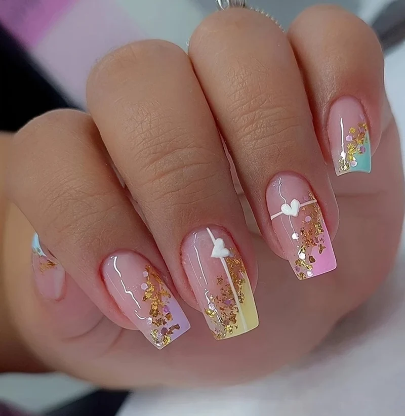 Blumenverlauf Nagelkunstset Karnz