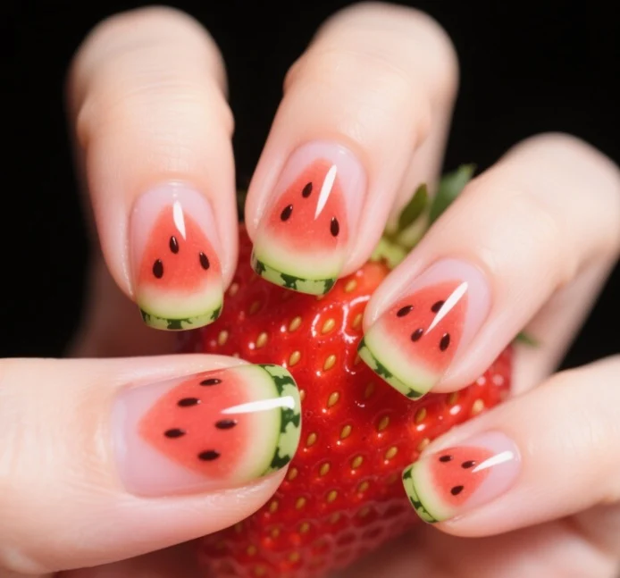 Blumenverlauf Nagelkunstset Karnz
