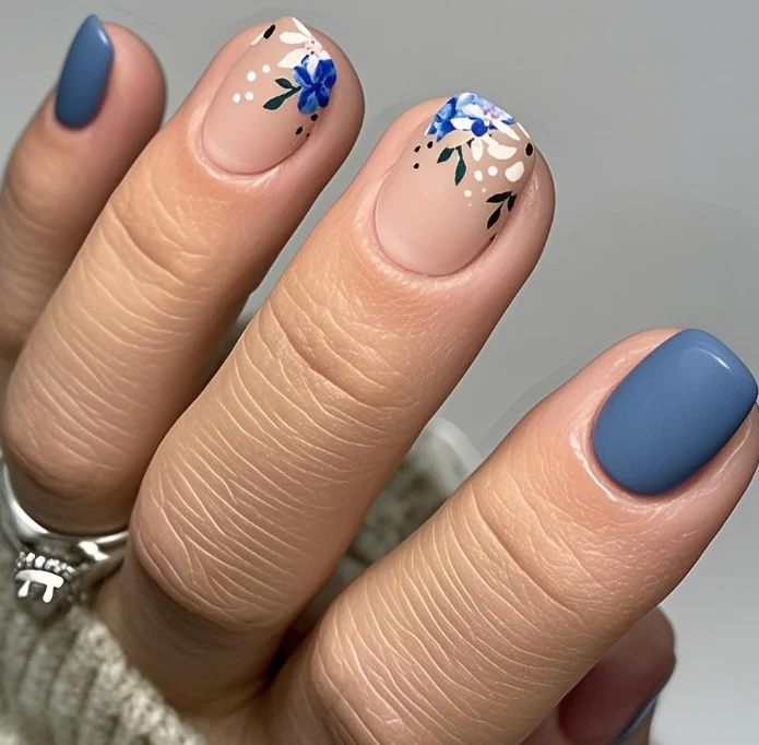 Blumenverlauf Nagelkunstset Karnz