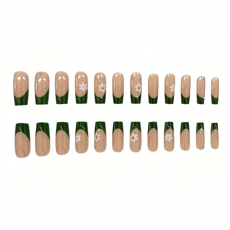 Florales Design Nagelkunst Karnz 1789915353