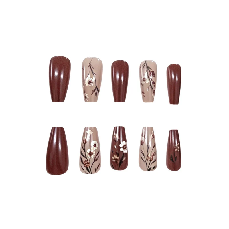 Blumen Design Acryl Nagelverzierungen Karnz