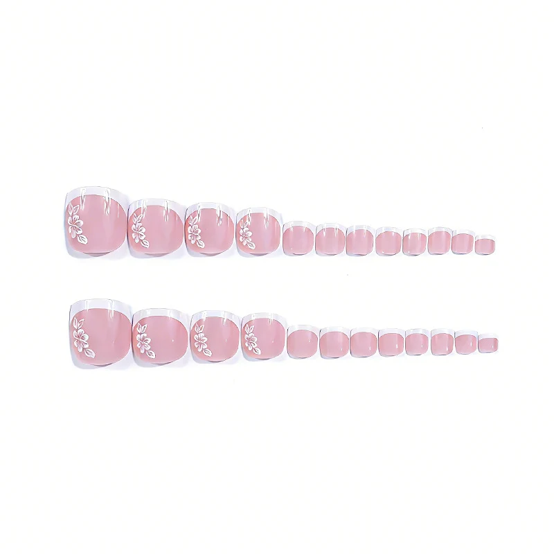 Floral Decorative Gel Zehennagelkunst Karnz