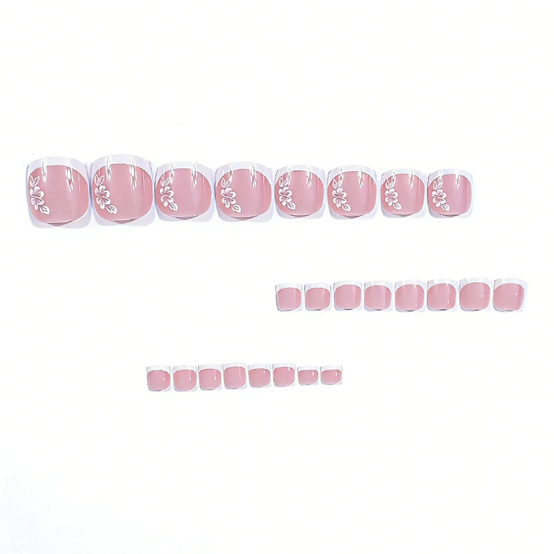 Floral Decorative Gel Zehennagelkunst Karnz