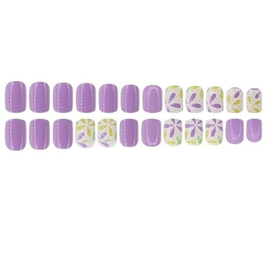 Florale Kunst Gel-Nagelverzierungen Karnz