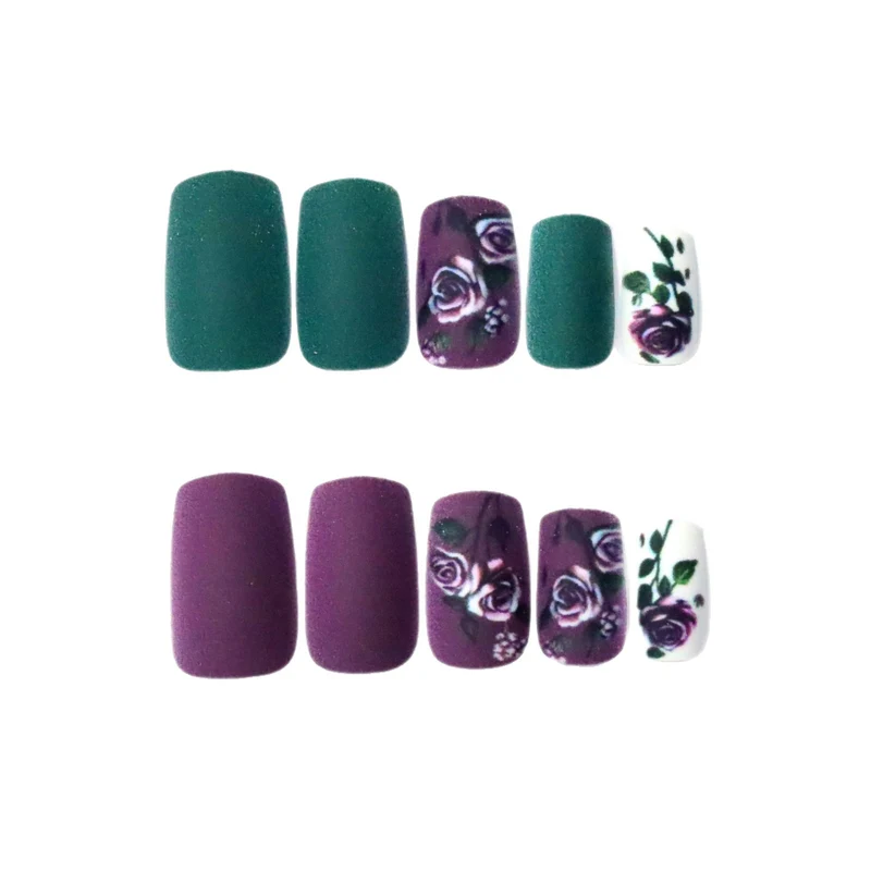 Floral Acryl Nagelkunst Verbesserungen Karnz 1789915912