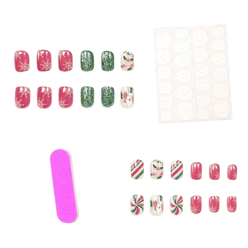 Festliches Feiertags-Nagelkunst-Set Karnz