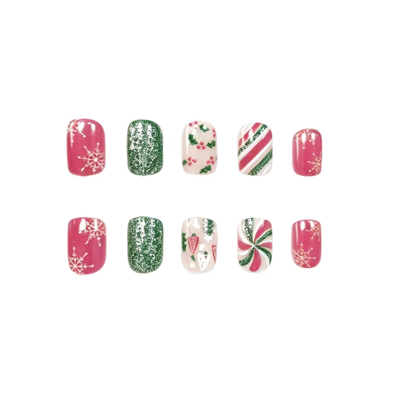 Festliches Feiertags-Nagelkunst-Set Karnz