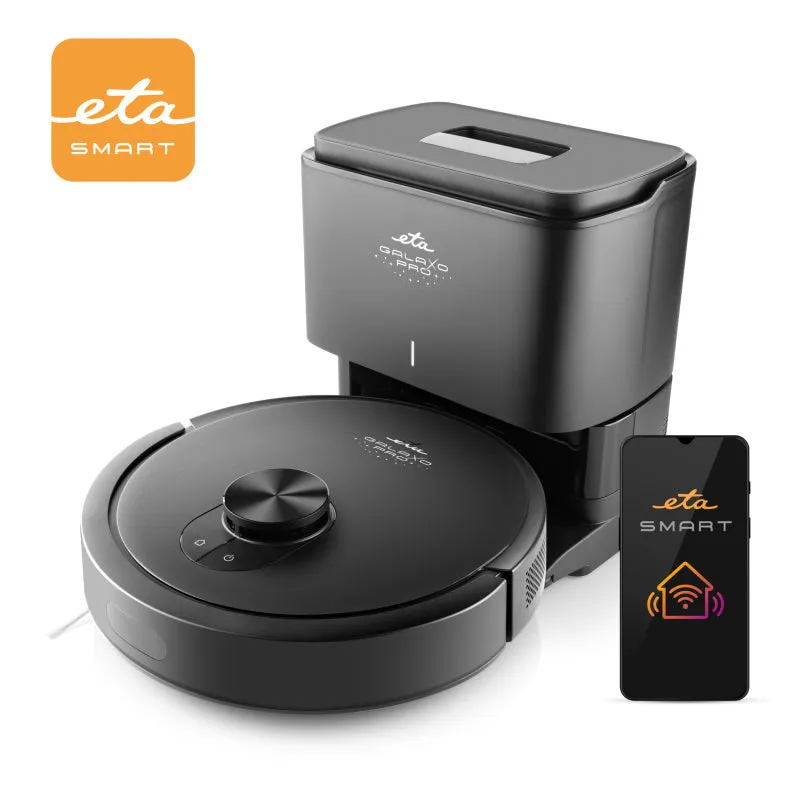 Roboterstaubsauger ETA Galaxo PRO 6239 90000 schwarz