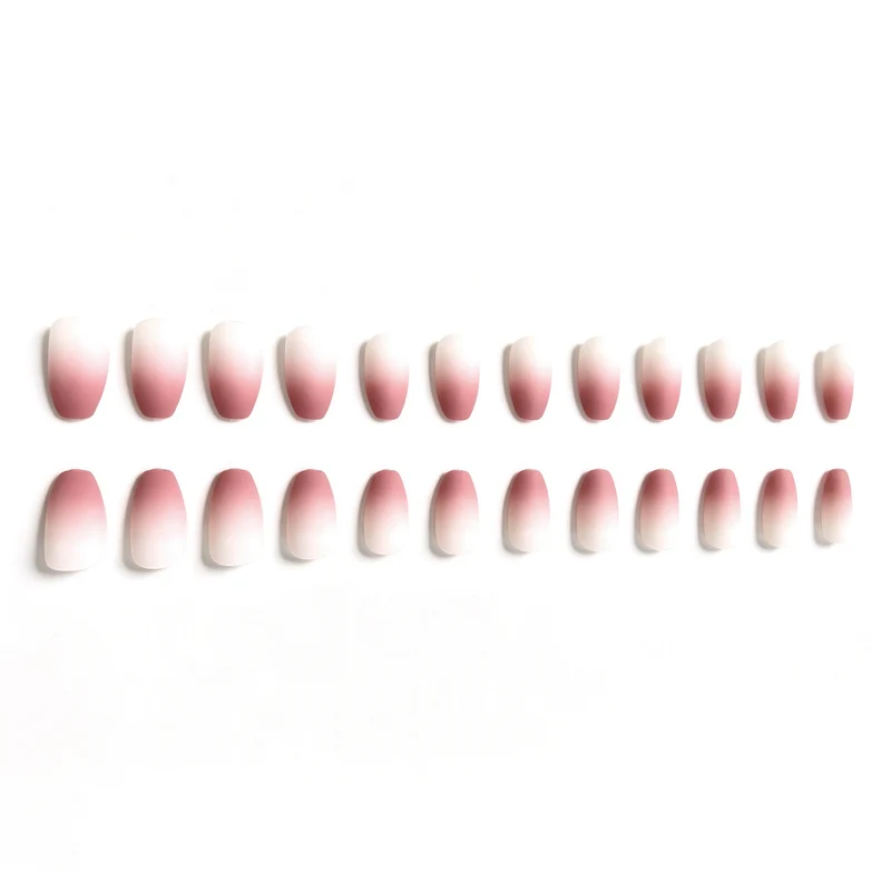 Elegante Ombre-Acryl-Nagelverlängerungen Karnz