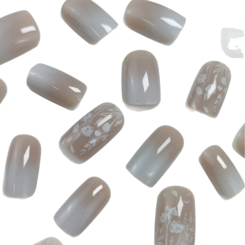 Elegante Ombre Acrylnagelverlängerungen Karnz 1789915886