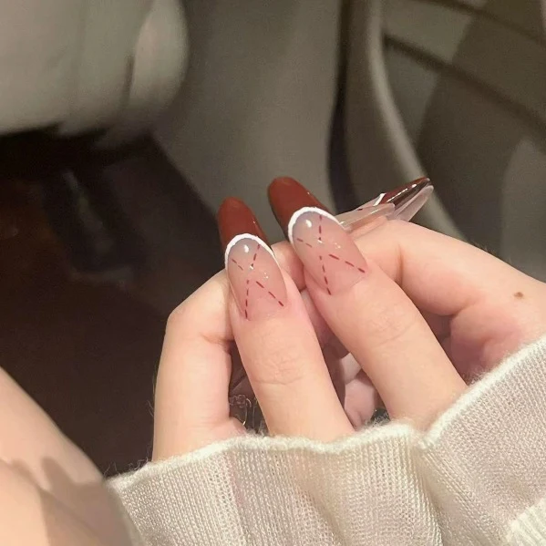 Elegante langlebige Nagelkunstverlängerungen Karnz