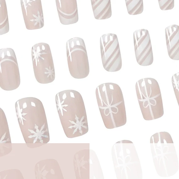 Elegante urlaubs-themed Nagelkunst Extensions Karnz