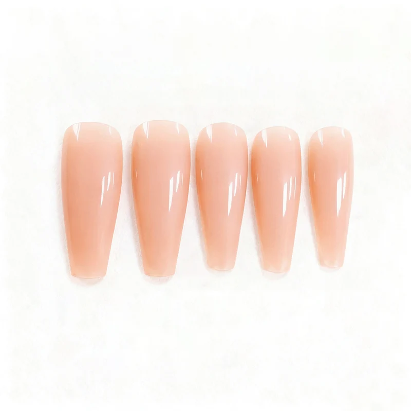 Elegante glänzende Acryl-Nagelverlängerungen Karnz