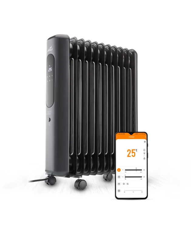 Ölradiator ETA Sole Smart 2625 90000 schwarz