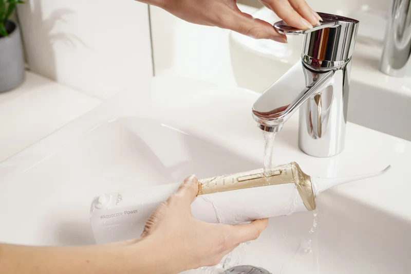 Munddusche ETA AquaCare Power 2708 90000 weiß/gold