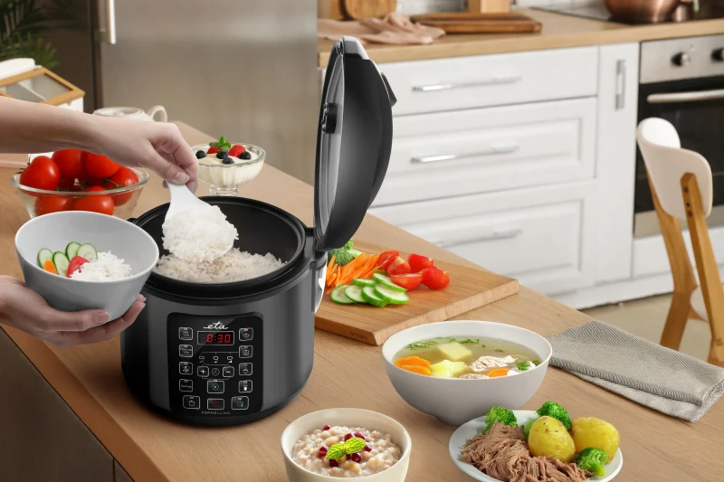 Multifunktionaler Reiskocher ETA Fornellino 8131 90000 schwarz