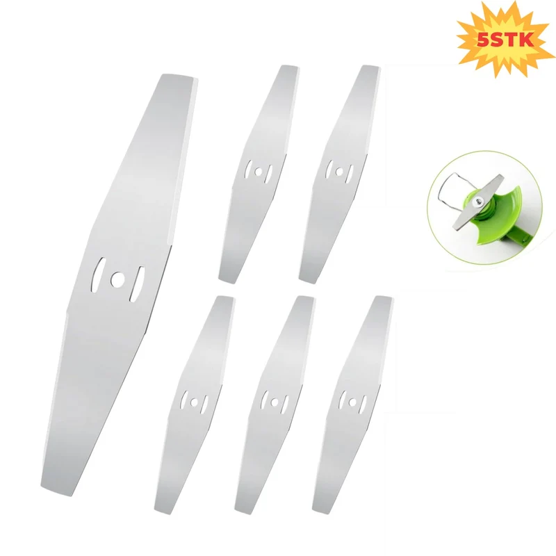 Ersatzklingen aus Kunststoff,Ersatzmesser Rasentrimmer,Rasentrimmer Messer Kompatibel mit 3-in-1-Mähern Mini-Mähern und Trimmer