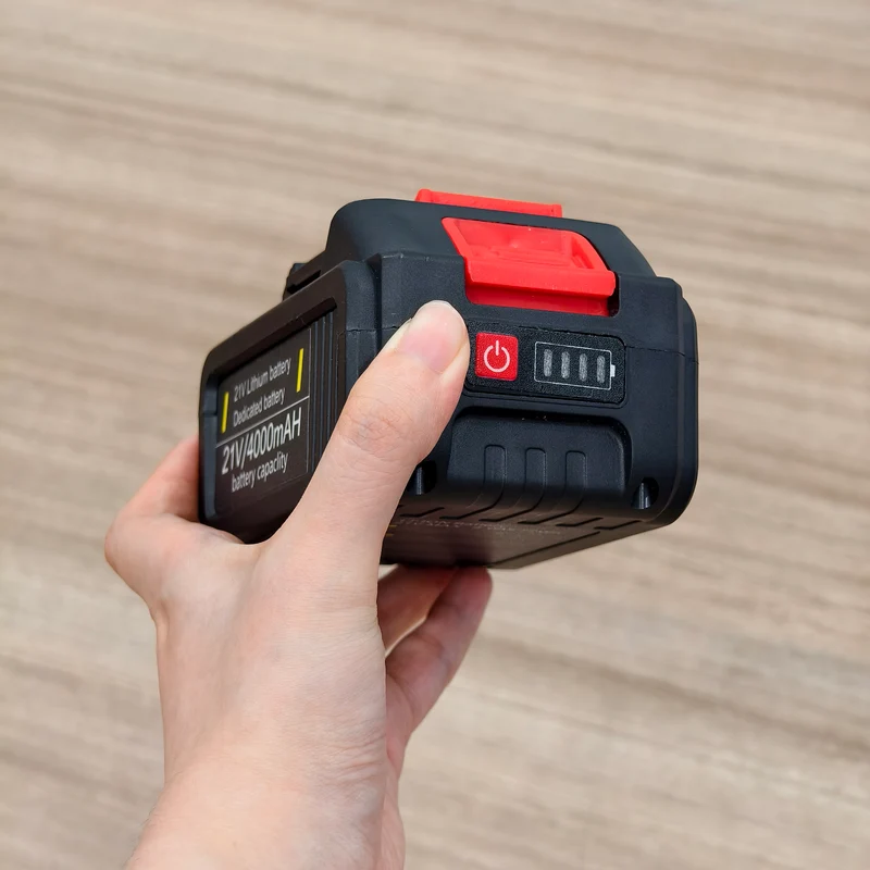2PCS Gartenwerkzeug Lithiumbatterie, 21V Li-Ion Akkus, Traumheim Doppel-Akku 2 x 4000mAh | 21V Industriestrom mit 3-fach Schutz & Ladeanzeige | 2x 4000mAh für maximale Laufzeit (ohne Ladegerät)