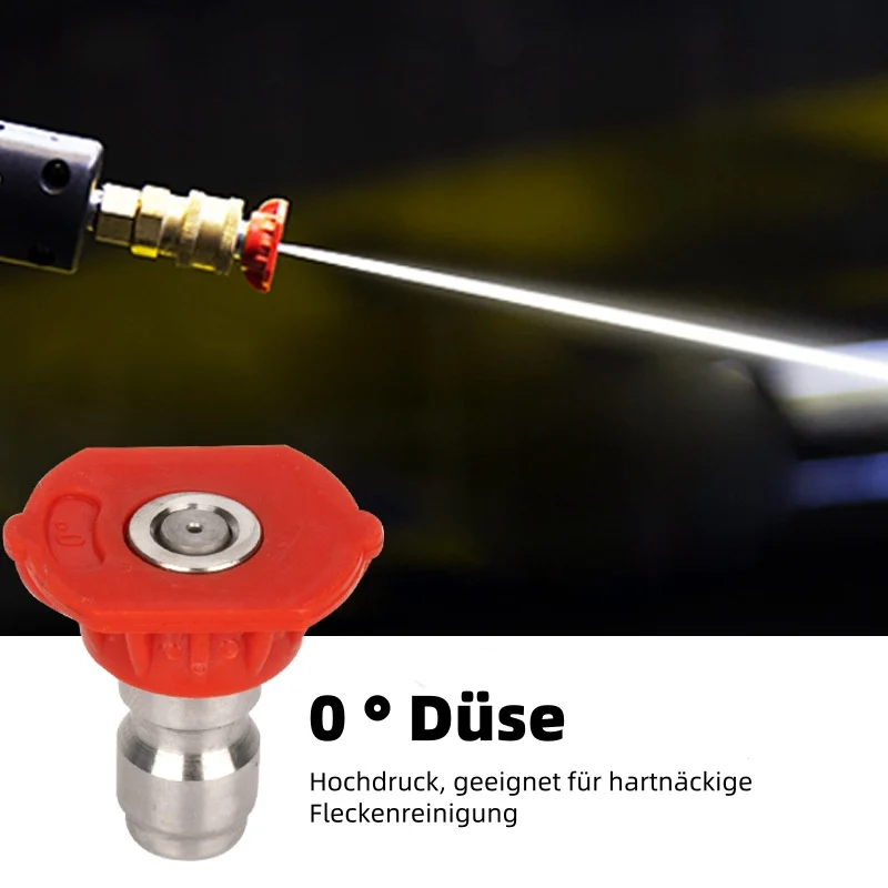 Hochdruckreiniger-Zubehör Autowaschmaschinen-Zubehör Autowaschmaschinen-Hochdruckdüse Sechs-in-Eins-Düse