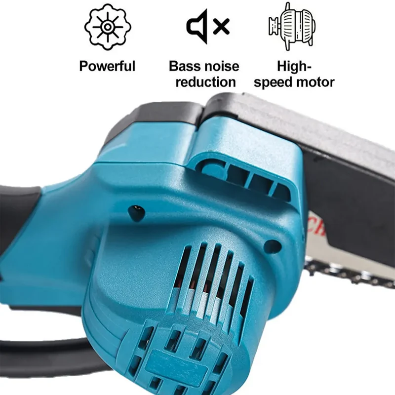 21V 4/6 Zoll Elektro-Kettensäge und 25mm Akku Astschere Cordless Gartenschere Set Akku-Kettensäge Mini-Kettensäge Elektro Astschere