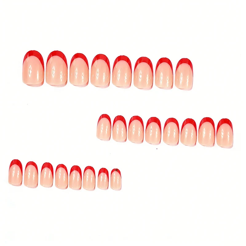 Elegantes französisches Spitzen-Nagelset Karnz