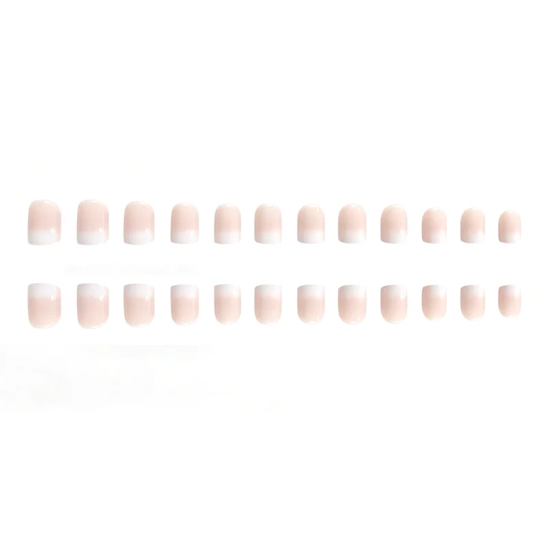 Elegante French Tip Nagelverstärkungen Karnz 1789915429