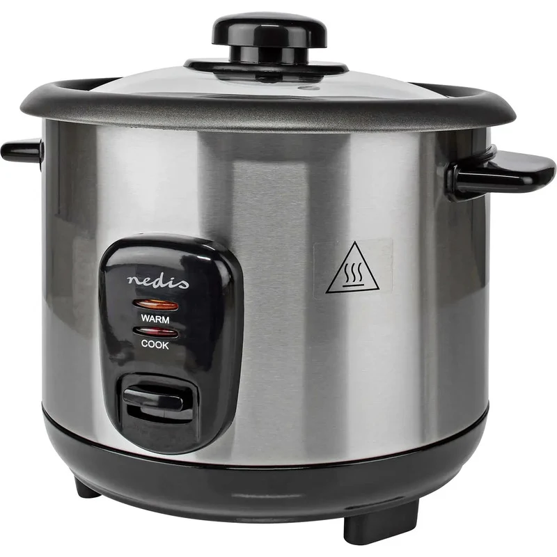 B-Ware Nedis Reiskocher KARC110AL 1l Reiskocher Reisgarer Dampfgaren Kochen 500W