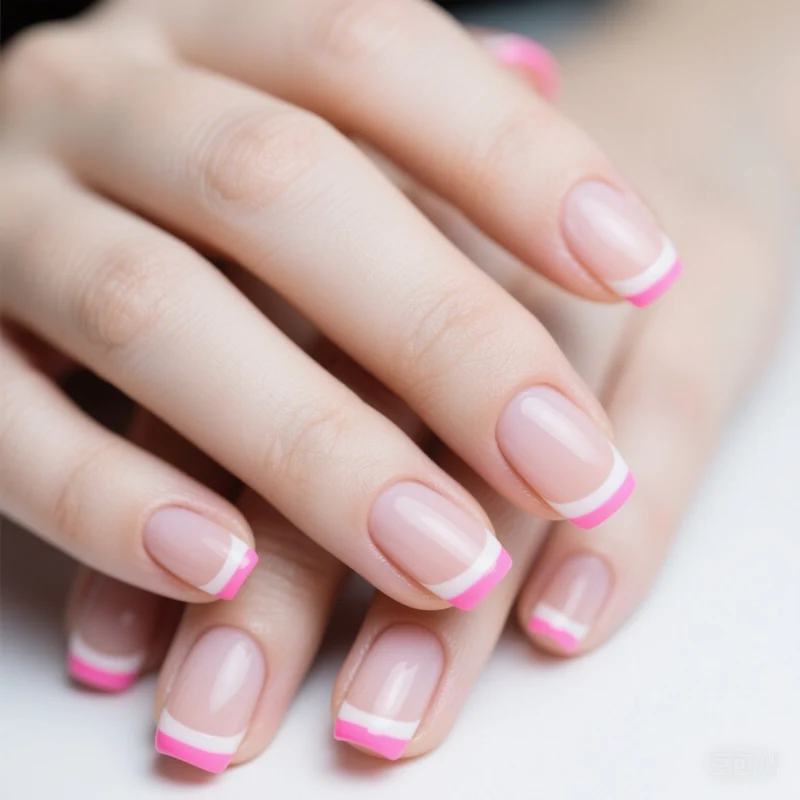 Elegante französische Spitzen-Acryl-Nagelverstärkungen Karnz 1789915301