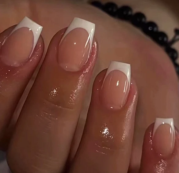Elegante französische Spitzen-Acryl-Nagelverstärkungen Karnz 1789915301