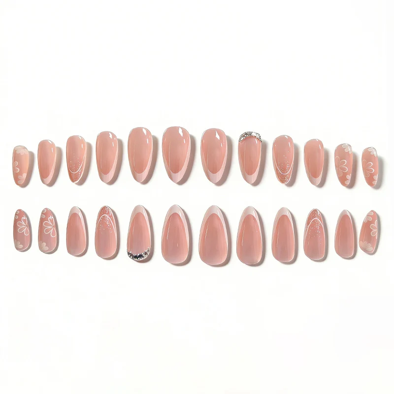Elegantes Floral Nails Art Set Karnz 1789915538