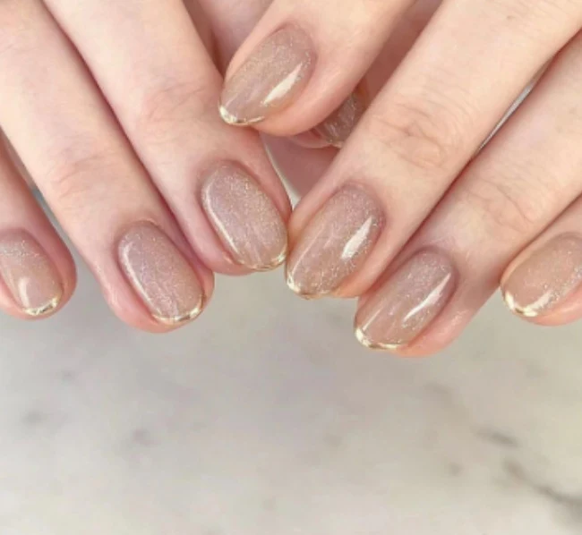 Elegante Blumen Schleife Nagelkunst Karnz
