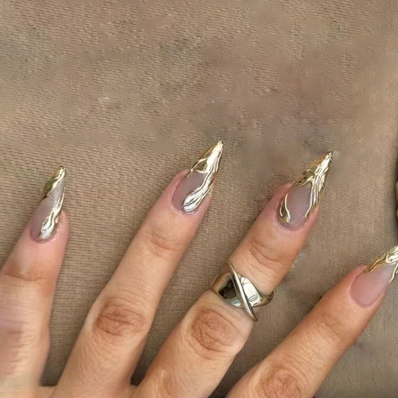 Elegante Blumen Schleife Nagelkunst Karnz