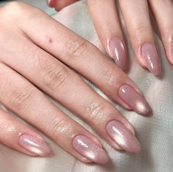 Elegante Blumen Schleife Nagelkunst Karnz