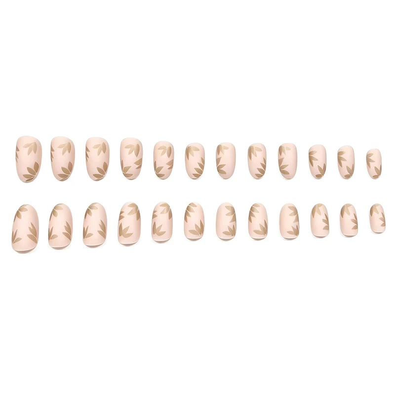 Elegante Blumen Acryl-Nagelverlängerungen Karnz