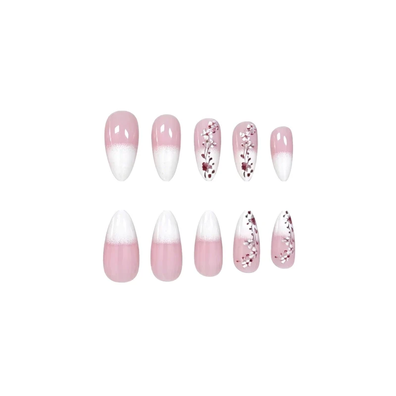 Elegante Florale Acrylnagel-Verstärkungen Karnz 1789916018