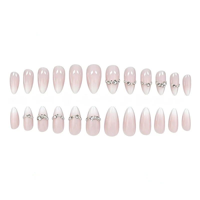 Elegante dekorative Stiletto-Nagelverzierungen Karnz