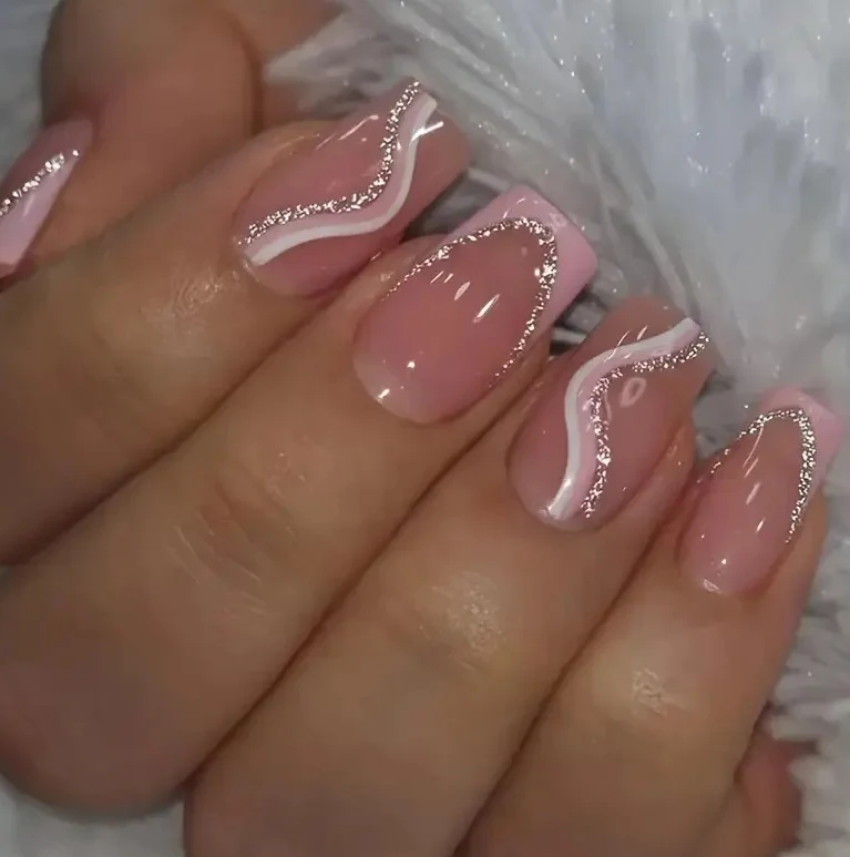 Elegante dekorative Nagelkunst Karnz 1789915082