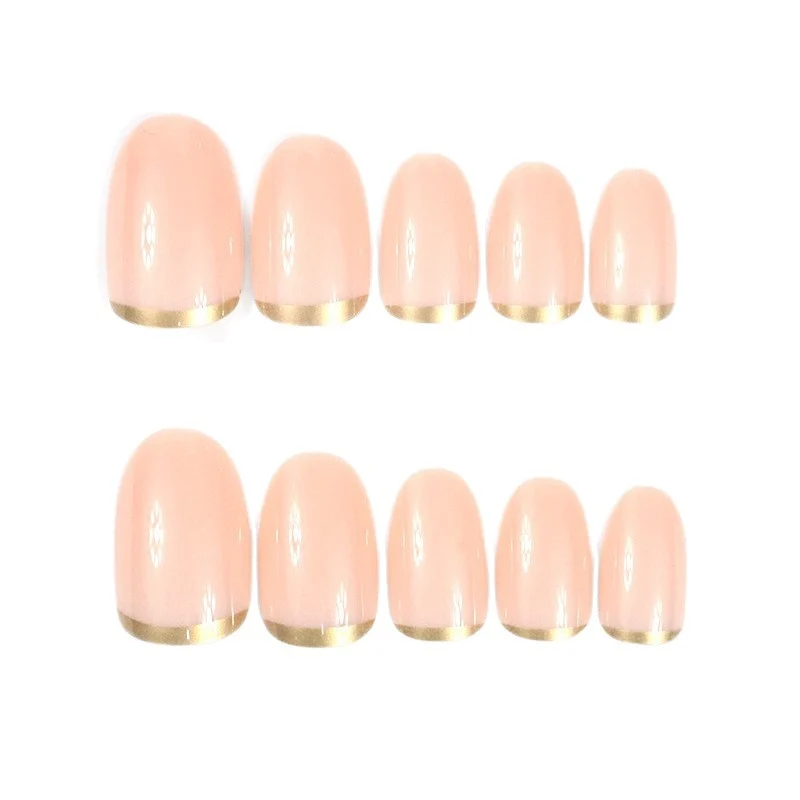 Elegante mandelförmige Nagelvergrößerungen Karnz 1789915511