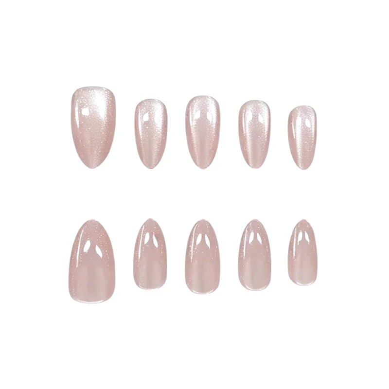Elegante mandelförmige Gel-Nagelerweiterungen Karnz