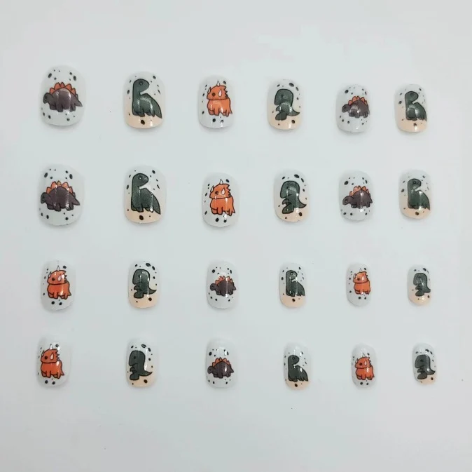 Dinosaur-themed Nagelkunst Set Karnz