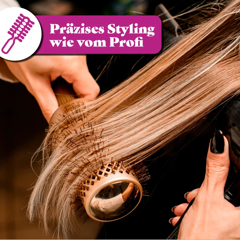 VITALmaxx Profi Hair-Styler - 3in1 Lockenstab, Glätteisen, Welleisen mit Display