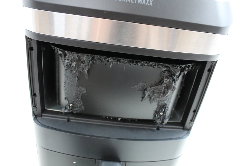 GOURMETmaxx Heißluftfritteuse Airfryer Schwarz 12L Fritteuse SIEHE TEXT/FOTO