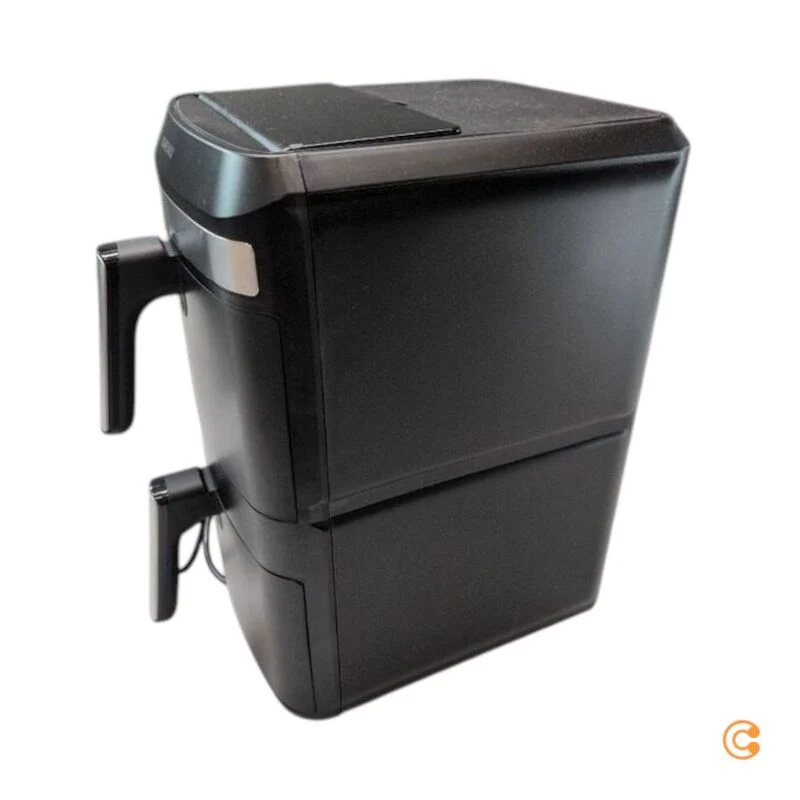 GOURMETmaxx Heißluftfritteuse Airfryer Schwarz 12L Fritteuse SIEHE TEXT/FOTO